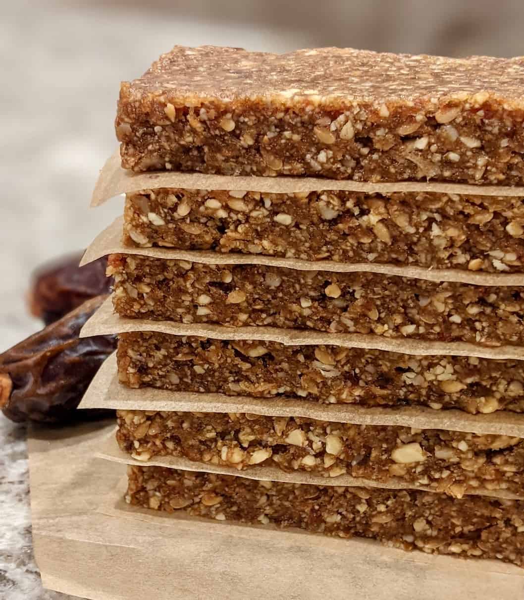 homemade date bars
