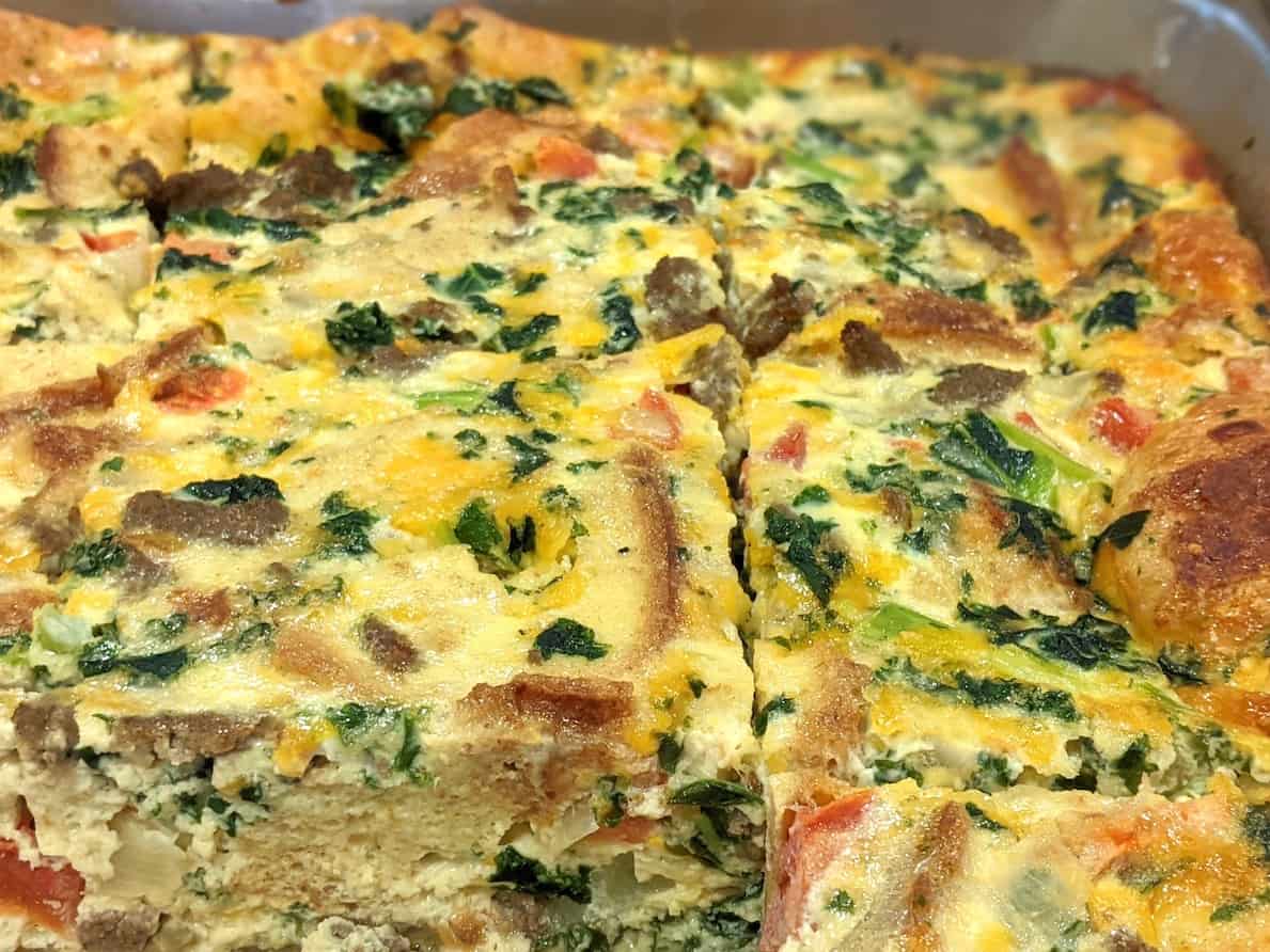 egg casserole dish