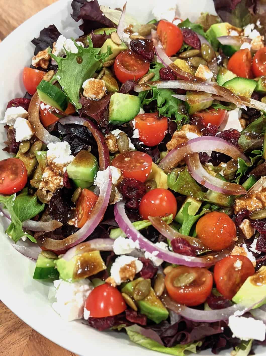 spring mix salad recipe