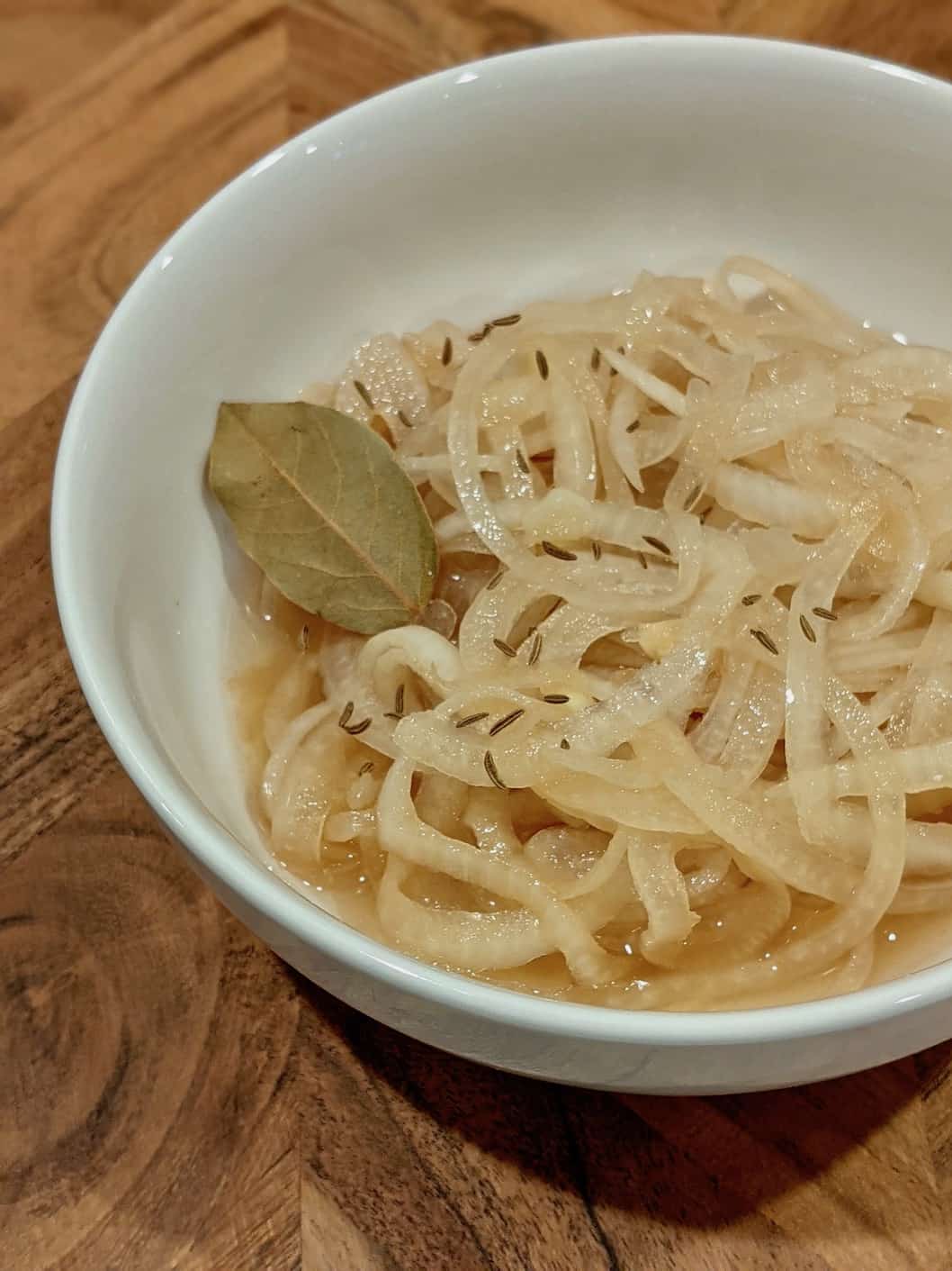 pickled white onions