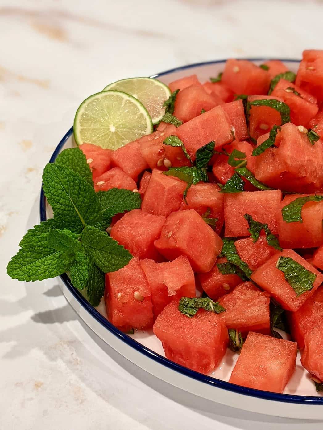 watermelon lime salad